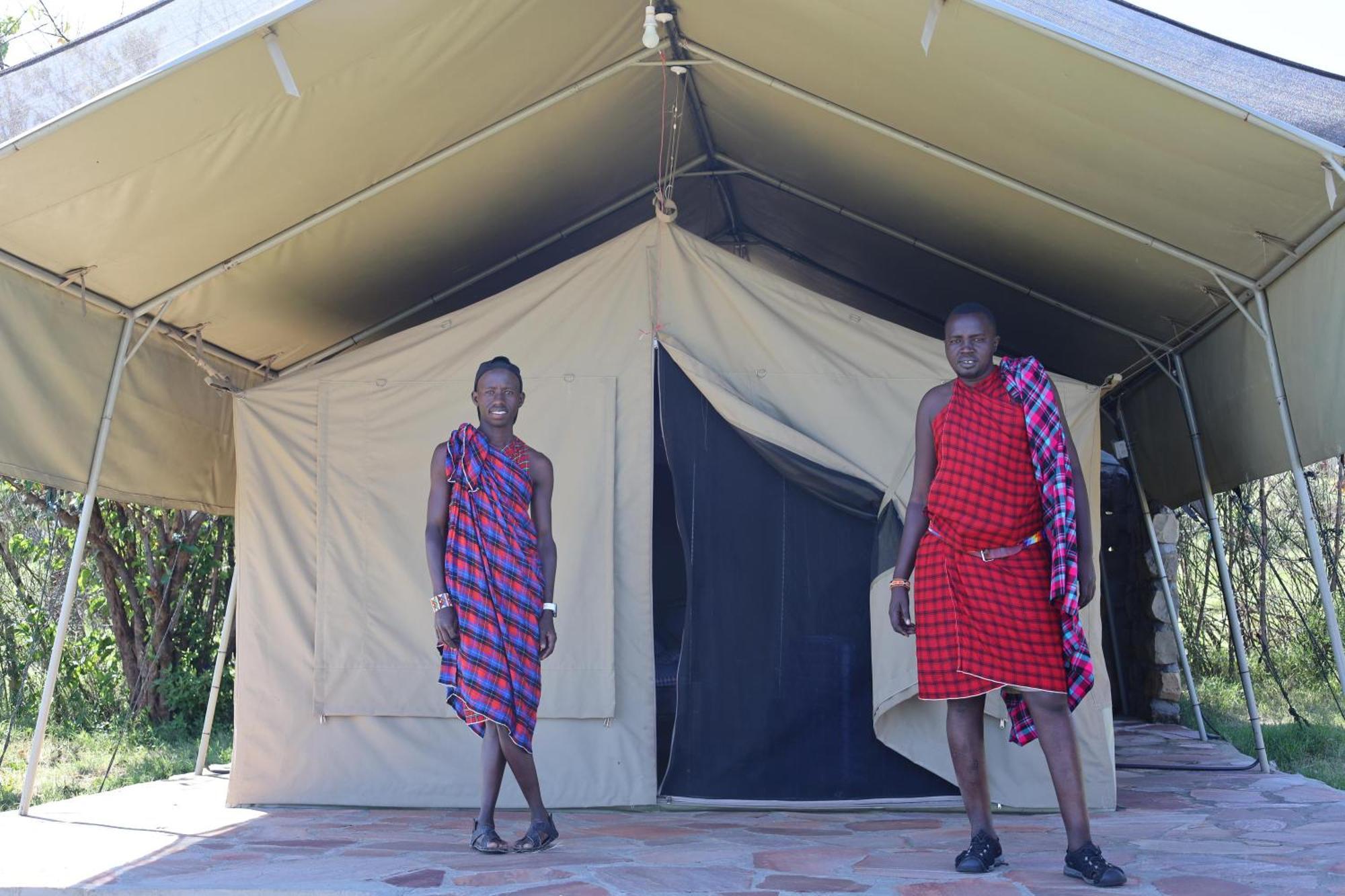 ホテル Leruk Maasai Mara Camp Sekenani エクステリア 写真