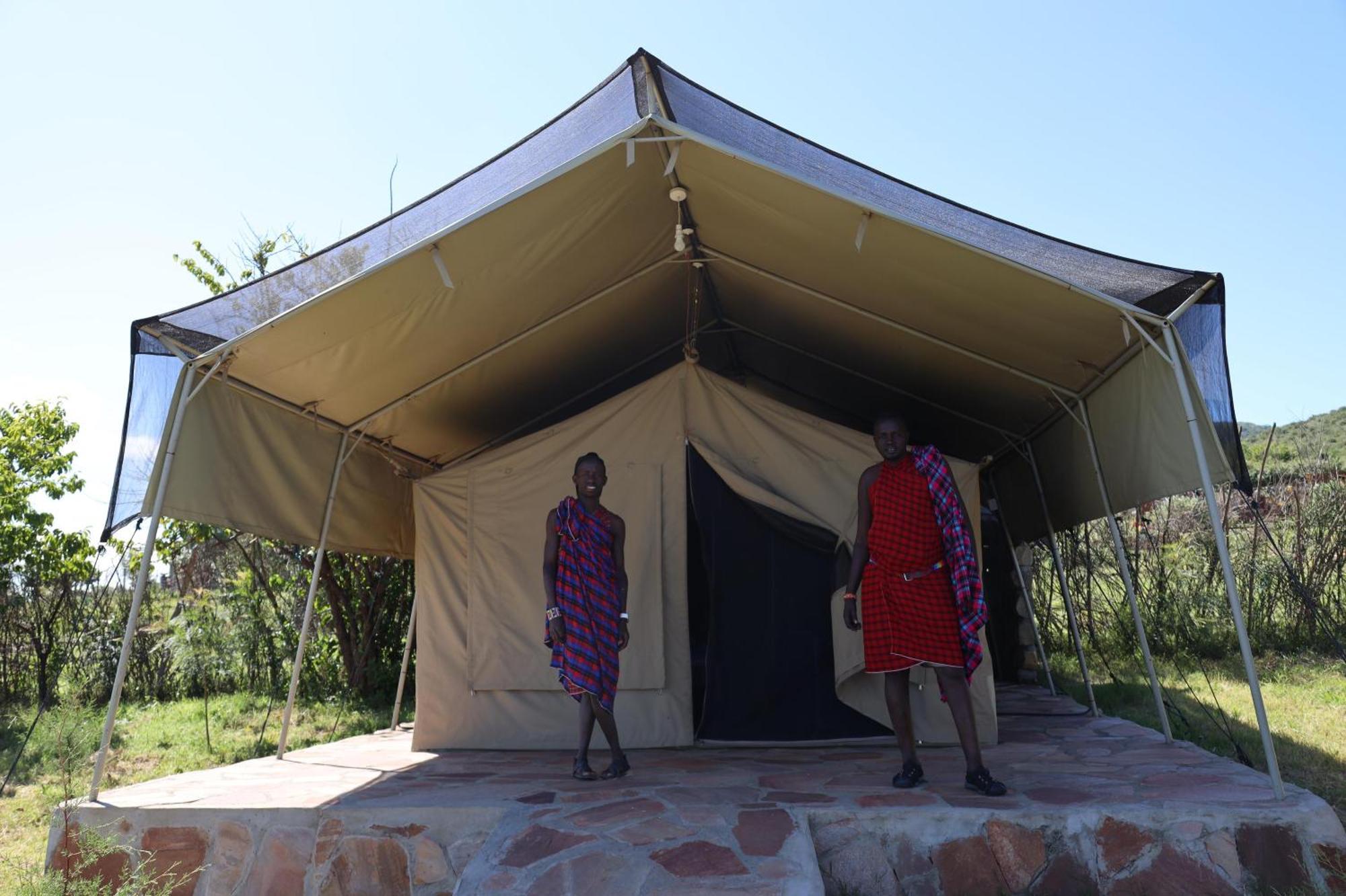 ホテル Leruk Maasai Mara Camp Sekenani エクステリア 写真